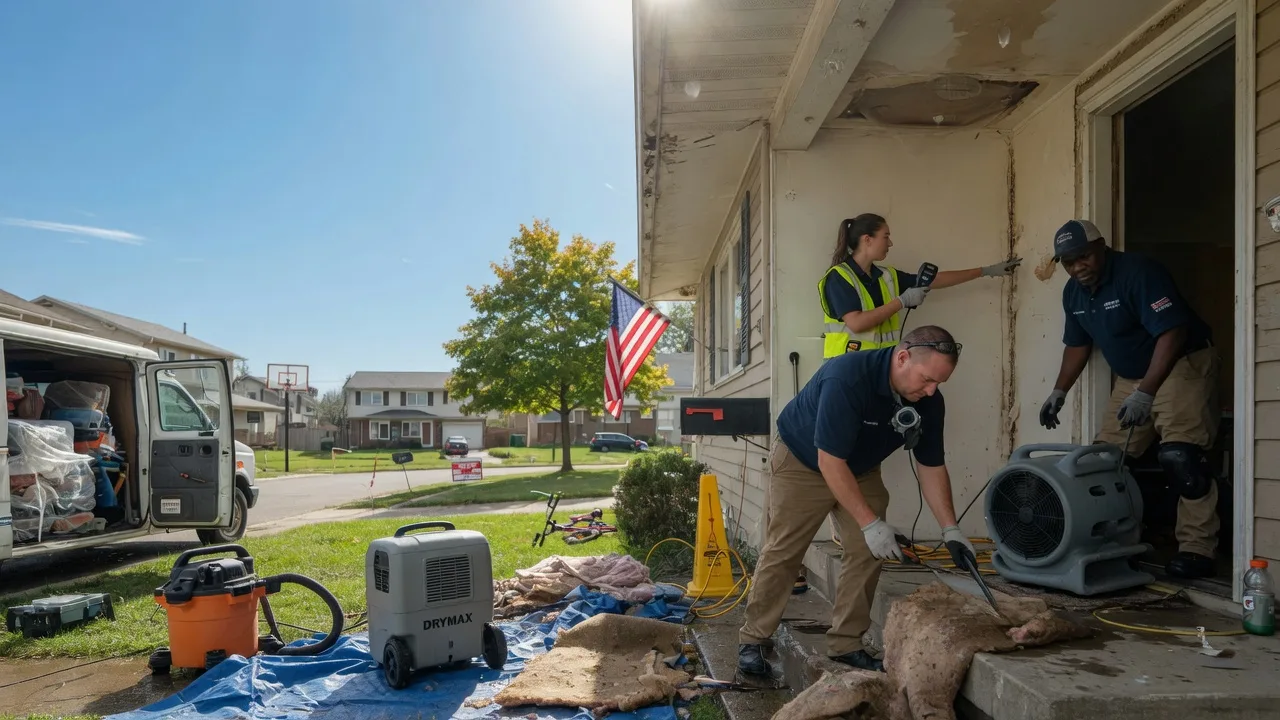 Water Damage Restoration in East Liberty, OH near me